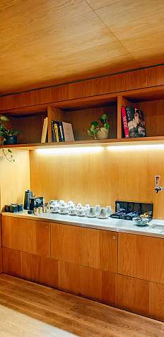 Library Club Workspace Kaffeebar